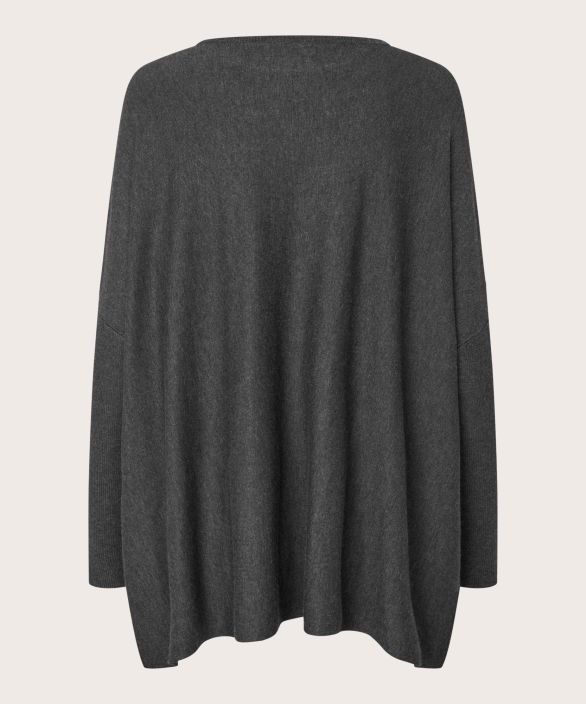 MASAI neule Fanasi Grey Mel harmaa kiiltävät koriste kivet tuotekuva 5 MASAI neule Fanasi Grey Mel harmaa kiiltävät koriste kivet tuotekuva 5