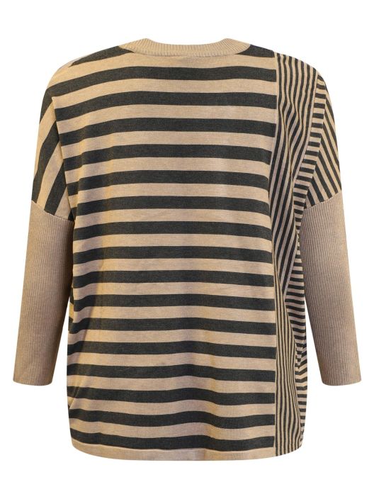 CISO ylisuuri neule 30001 Harmaa/beige Rento oversize neule tuotekuva 1 CISO ylisuuri neule 30001 Harmaa/beige Rento oversize neule tuotekuva 1