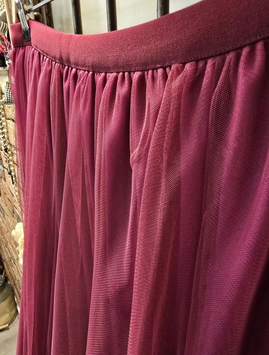 Capri Collection tyllihame Fuksia ihanan pehmeää tylliä alushameella tuotekuva 1