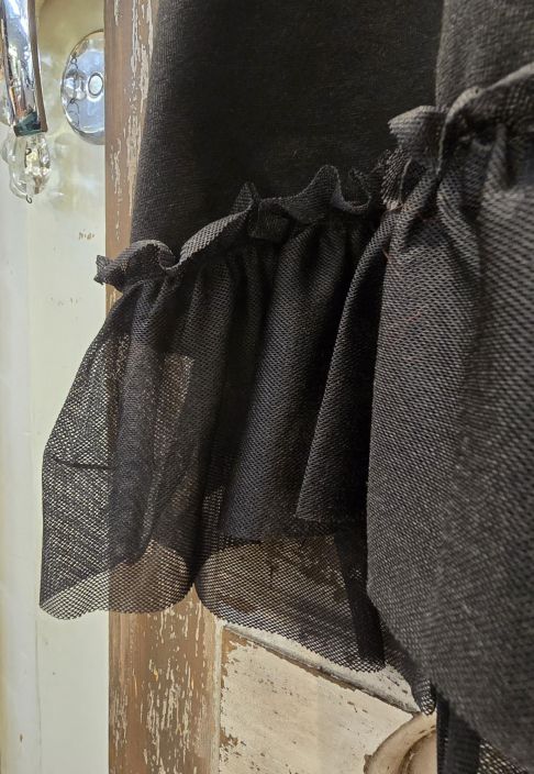 By Zusse toppi Malaika Musta mukava viskoosi jersey tuotekuva 1