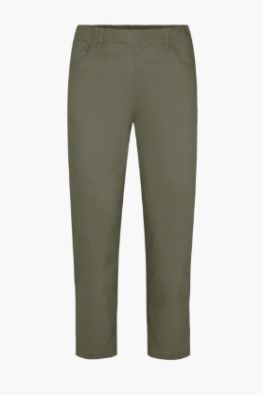 LAURIE Laurie housut Patricia Regular Cropped Khaki todella mukavat käyttöhousut