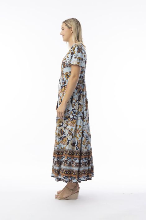 Orientique mekko 61733 Macieo Mukava malli tupsullisilla kiristysnauhoilla tuotekuva 1 Orientique mekko 61733 Macieo Mukava malli tupsullisilla kiristysnauhoilla tuotekuva 1