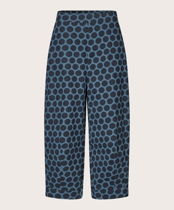 MASAI vakosametti täplä housut Pyrella Navy Blazer leveät mukavat housut tuotekuva 4