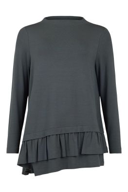 NOEN NOEN paita / tunika 83676 musta täydellinen mukava malli kerrospukeutumiseen