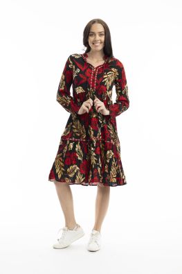 ORIENTIQUE Orientique mekko 91219 Staying Alive V-kaulus malli