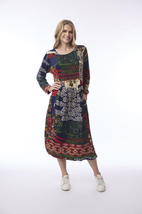 Orientique mekko 31058 Zapotec kaunis yhdistelmä kuoseja tuotekuva 3 Orientique mekko 31058 Zapotec kaunis yhdistelmä kuoseja tuotekuva 3