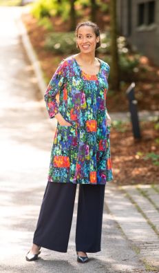 Aino tunika DIana Loiste kauniit iltaiset sävyt