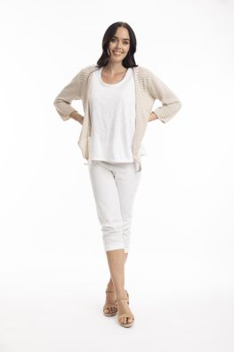 ORIENTIQUE Orientique bolerojakku 1275 Essentials sand beige upea esim. mekon päälle