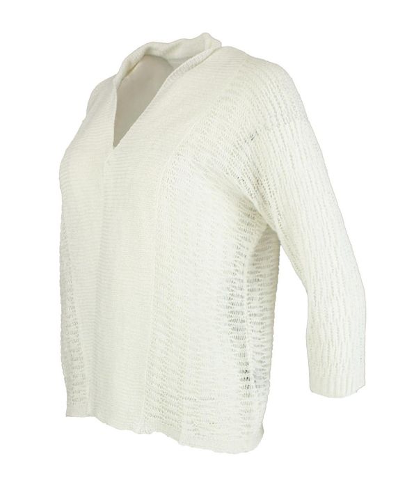 Boheme neulejakku B13184 Offwhite äärettömän mukava neulos tuotekuva 2 Boheme neulejakku B13184 Offwhite äärettömän mukava neulos tuotekuva 2