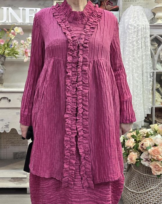 Grizas klassikko laatu jakku 71383 Pinkki Uniikki aaltoileva malli tuotekuva 5 Grizas klassikko laatu jakku 71383 Pinkki Uniikki aaltoileva malli tuotekuva 5