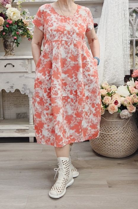 THING mekko 7215 Faded Rose roosa hento kukkakuosi tuotekuva 2