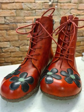 LAURA VITA Laura Vita nilkkurit Gocno 135 Rouge punaiset