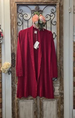 BLUSBAR Blusbar merino neulejakku 8003 Raspberry vadelma laadukas eläin- sekä ympäristöystävällinen villa