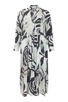 NOEN mekko 88621 Musta/harmaa tyylikäs kuosi näyttävässä mallissa