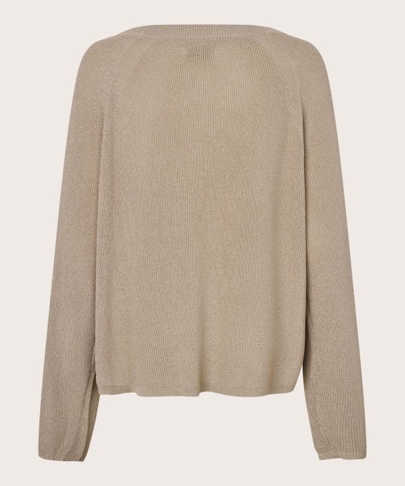 MASAI neule Fructu Feather gray harmaa tyylikäs viskoosi neulos tuotekuva 5 MASAI neule Fructu Feather gray harmaa tyylikäs viskoosi neulos tuotekuva 5