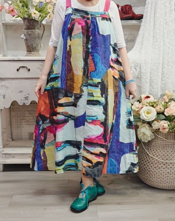 Grizas liivimekko 91912 Värikäs kuosi helppo ja mukava malli tuotekuva 1 Grizas liivimekko 91912 Värikäs kuosi helppo ja mukava malli tuotekuva 1