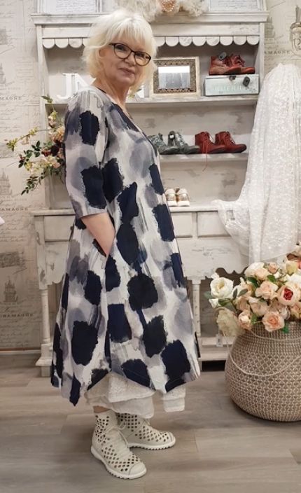 THING mekko 7214 Navy taiteellinen kuosi upeassa mallissa tuotekuva 2