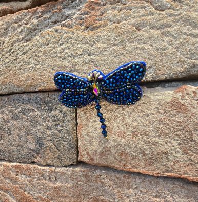 ERFURT Erfurt koriste sudenkorento hakaneulalla, käsityötä Tummansininen