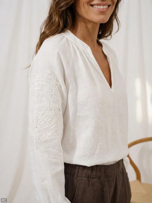 Marta du Chateau paita Sevina offwhite romanttinen malli brodeerauksilla Romanttisilla yksityiskohdilla viimeisteltu Marta Marta du Chateau paita Sevina offwhite romanttinen malli brodeerauksilla Romanttisilla yksityiskohdilla viimeisteltu Marta