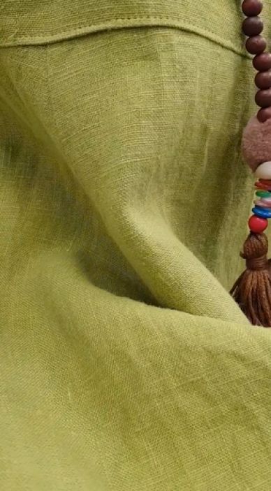 THING mekko 7149 Olive kaunis vihreä, balloona helmainen supersuosikki tuotekuva 4