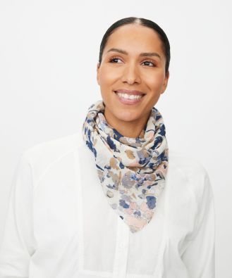 MASAI huivi Aselora Fog harmooniset sinisen, pinkin ja beigen sävyt