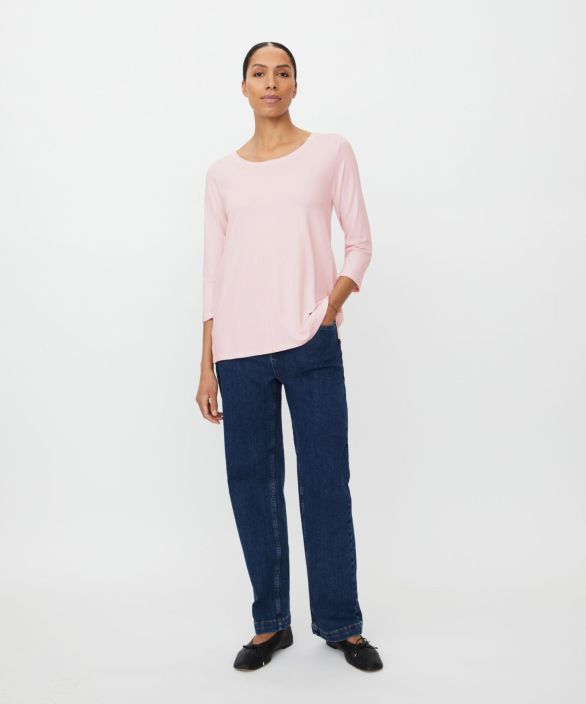 MASAI trikoopaita Cecille Primrose roosa mukava viskoosinen trikoopaita tuotekuva 1