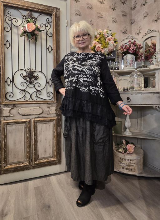 Mara Gibbucci paita 60-94 kaunis frilla helma ja kuosi tuotekuva 3