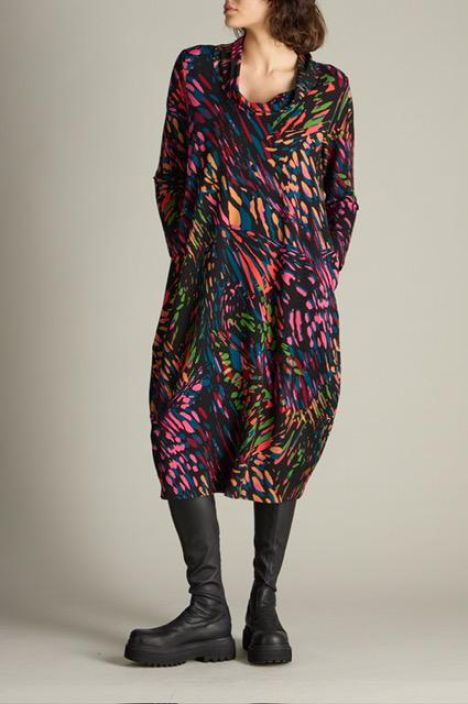 Sahara mekko JFD6633 Bright Scattered Wings upeat syksyn savyt Upea Englantilainen Sahara taiteilee sinulle taas ihania