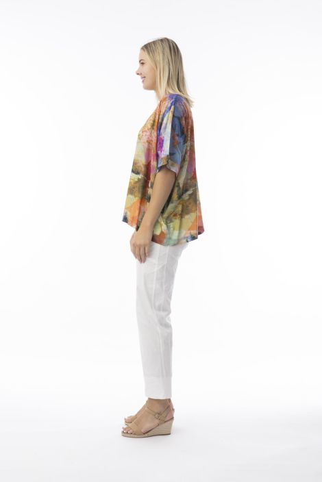 Orientique Boxy paita 72567 Scenic Digital Japani maisema kuosi tuotekuva 1