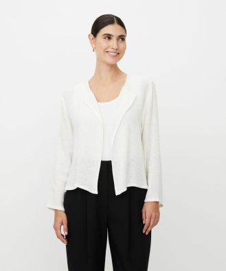 MASAI MASAI neulejakku Julitta Jet Stream valkoinen Upea klassikko