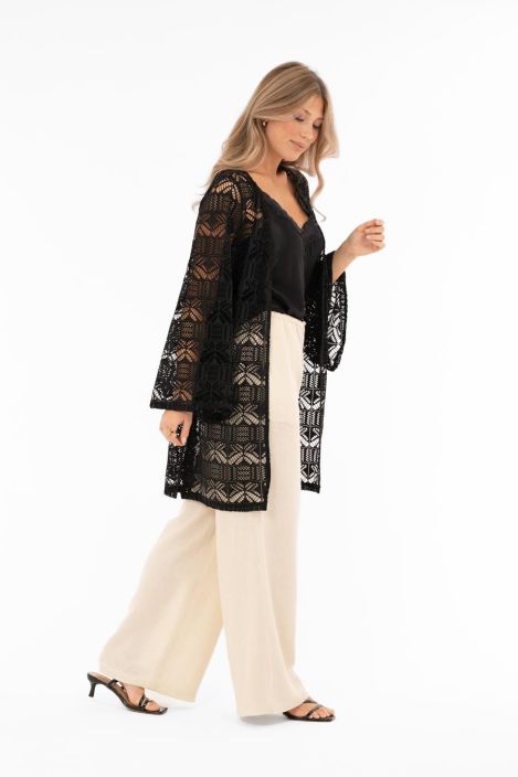 Capri Collection pitsijakku Nella Musta romanttinen lisäys asuihin tuotekuva 1