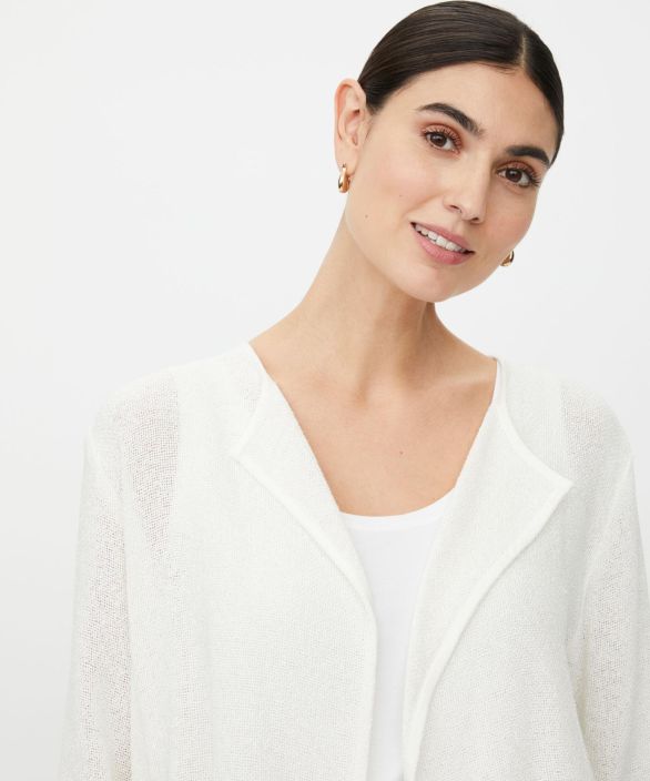 MASAI neulejakku Julitta Jet Stream valkoinen Upea klassikko tuotekuva 3