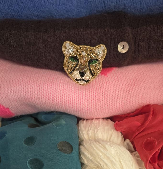 Erfurt koriste Gepardi hakaneulalla, käsityötä Sopii mihin vain tuotekuva 2