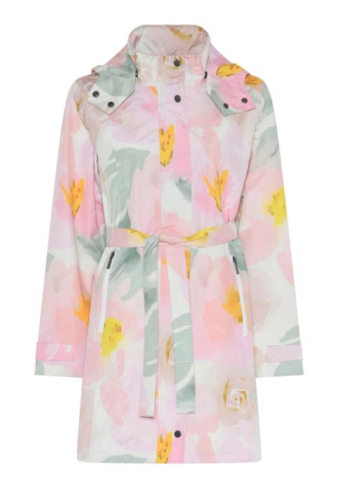 Etage sadetakki 1594 Flower kaunis kukkakuosillinen sadetakki muokattavilla yksityiskohdilla tuotekuva 1