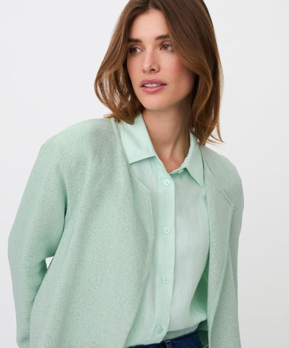 MASAI neulejakku Julitta Dusty Aqua/ minttu Upea klassikko tuotekuva 3