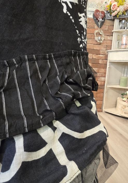 Mara Gibbucci näyttävä mekko W60-05 upeat kerrokset kuoseja, frilloja ja tylliä tuotekuva 7