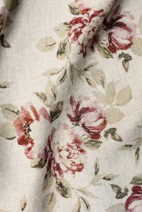 Olars Ulla jakku Rammel (Natural flower) Tyylikas pitka jakku on aina trendikas. Tassa Olars Ullan mallissa on V-kaulus,