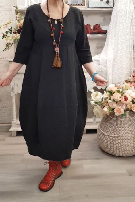 THING mekko 7149 ajaton musta, balloona helmainen supersuosikki tuotekuva 3 THING mekko 7149 ajaton musta, balloona helmainen supersuosikki tuotekuva 3