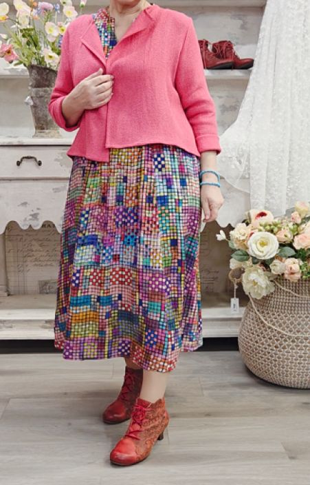 Sahara mekko GRD5196 Multi Colour Glass Tiles aivan upea värikäs ruutukuosi tuotekuva 6