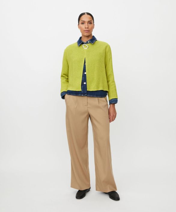 MASAI neulejakku Julitta Charteuse lime vihreä Upea klassikko tuotekuva 1