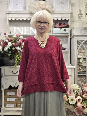 GRIZAS Grizas paita 51379 Punainen Pehmeä silkki/puuvilla