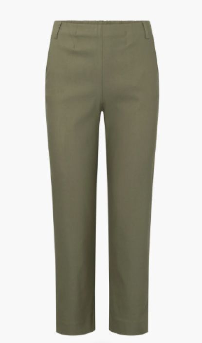 Laurie housut 100563 Taylor regular cropped Khaki mukava uusi laatu tuotekuva 3