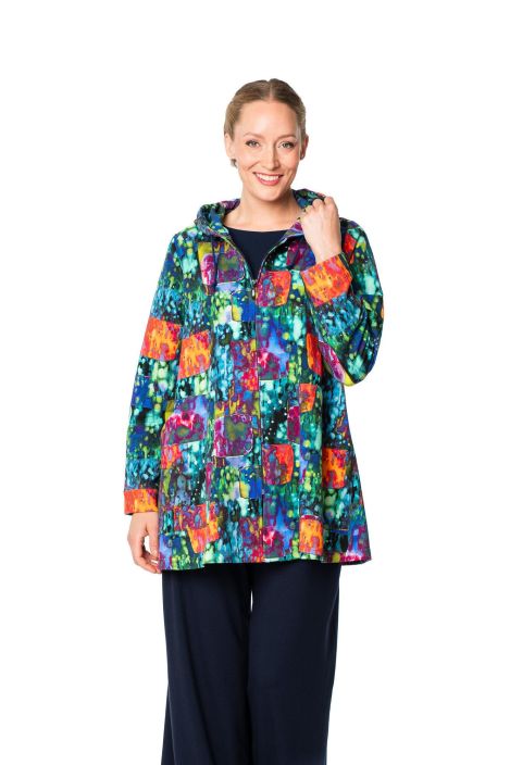 AINO huppari Anna Loiste värikäs yhdistelmä kuoseja ja värejä tuotekuva 1