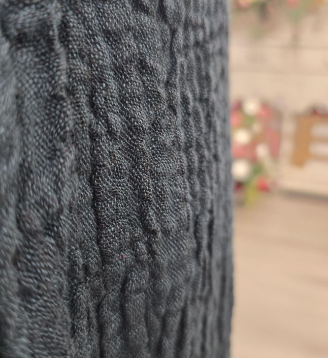 Grizas suosikki mekko 91947 Tummansininen ihana tekstuurinen puuvilla pellava tuotekuva 6 Grizas suosikki mekko 91947 Tummansininen ihana tekstuurinen puuvilla pellava tuotekuva 6