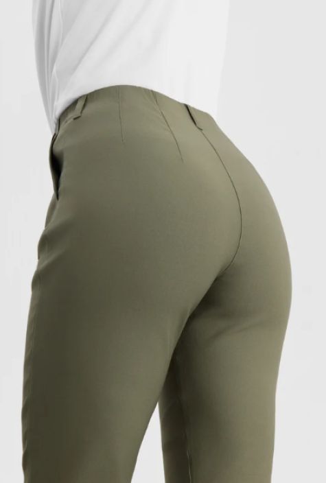 Laurie housut 100563 Taylor regular cropped Khaki mukava uusi laatu tuotekuva 2