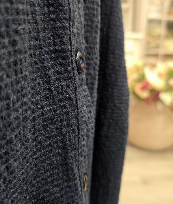 THING mekko 7298 Navy tummansininen kaunis tekstuurinen puuvilla/viskoosi tuotekuva 8 THING mekko 7298 Navy tummansininen kaunis tekstuurinen puuvilla/viskoosi tuotekuva 8