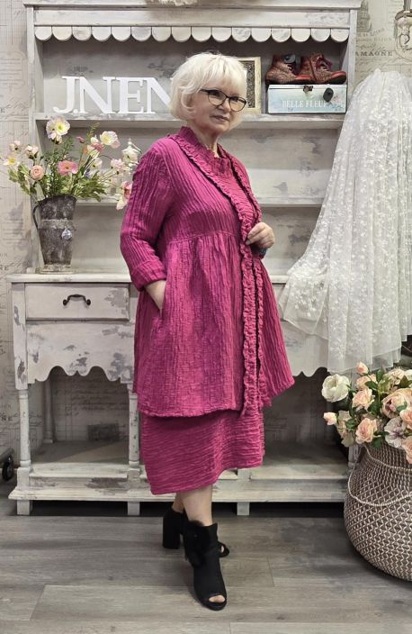 Grizas klassikko laatu jakku 71383 Pinkki Uniikki aaltoileva malli tuotekuva 2 Grizas klassikko laatu jakku 71383 Pinkki Uniikki aaltoileva malli tuotekuva 2