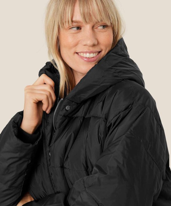 MASAI untuvatakki Thilde ajattoman tyylikäs musta tuotekuva 1