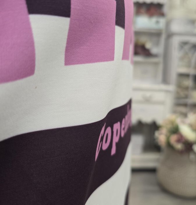 Marta Du Chateau paita Nerina Bordeaux/pink purppura, pinkki valkoinen raita tuotekuva 6 Marta Du Chateau paita Nerina Bordeaux/pink purppura, pinkki valkoinen raita tuotekuva 6