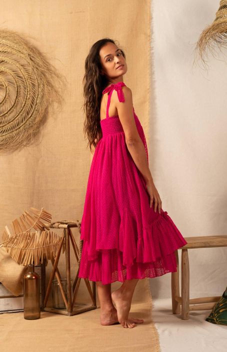 Rhum Raisin mekko/puolihame N32 (Fuxia Marquises) tuotekuva 1